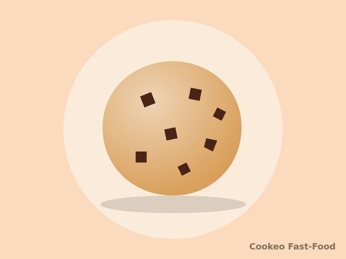 Cookie géant beurre de cacahuète au Cookeo