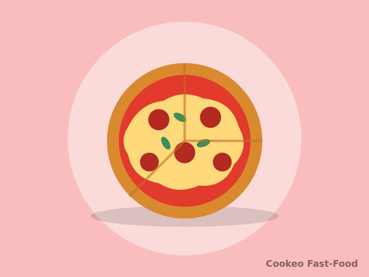 Pizza fine margherita au Cookeo