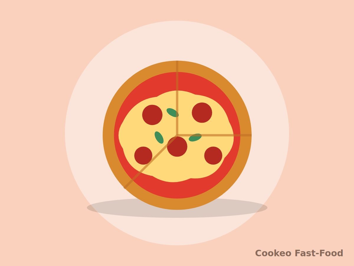Pizza fine façon cheeseburger au Cookeo
