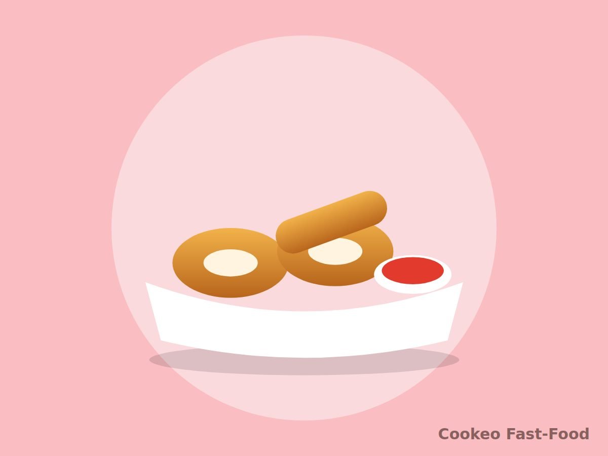 Onion rings et sauce aigre-douce au Cookeo