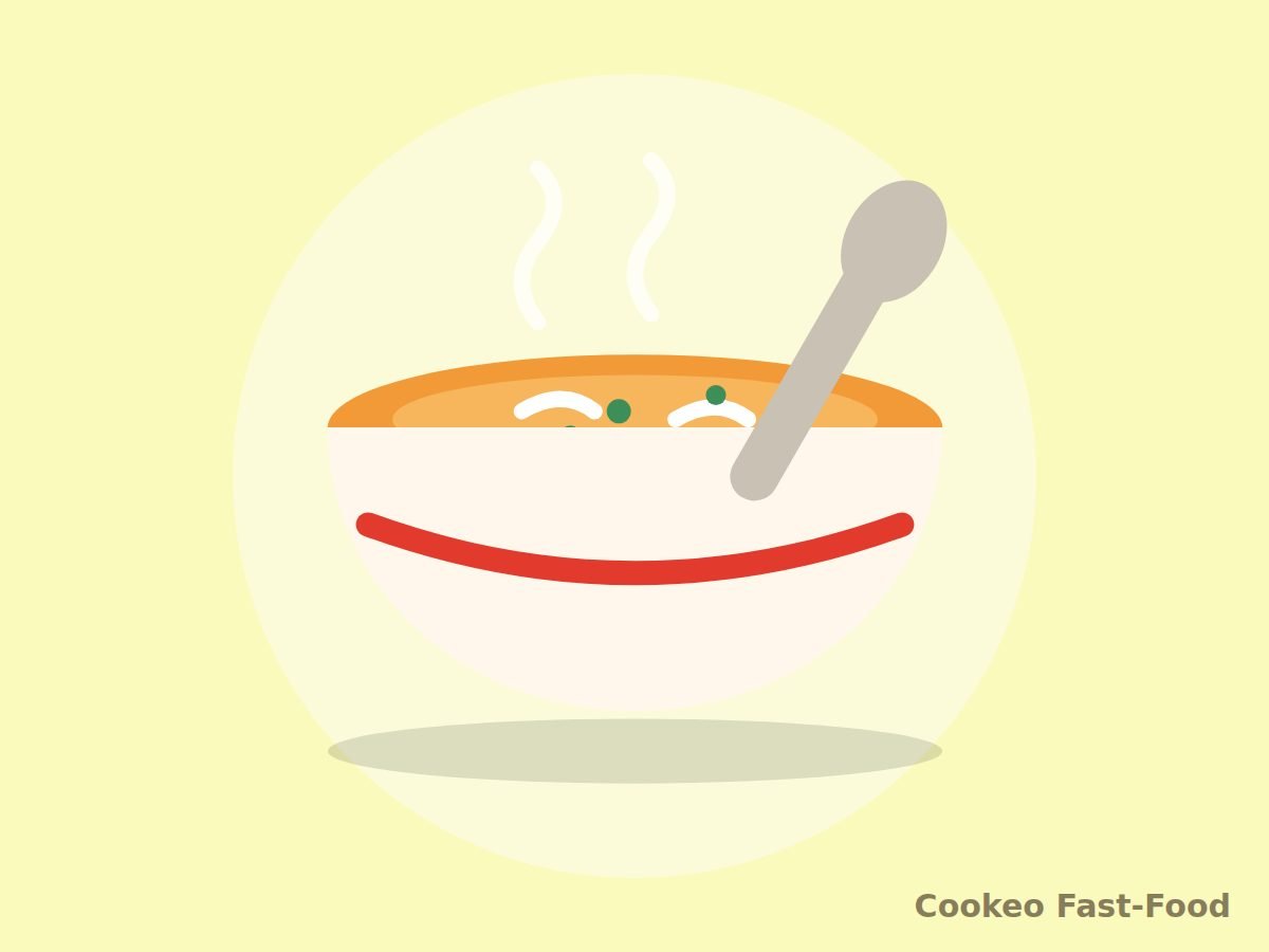 Soupe complète au tofu au Cookeo
