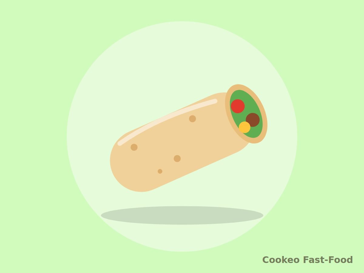 Wrap aux légumes grillés au Cookeo